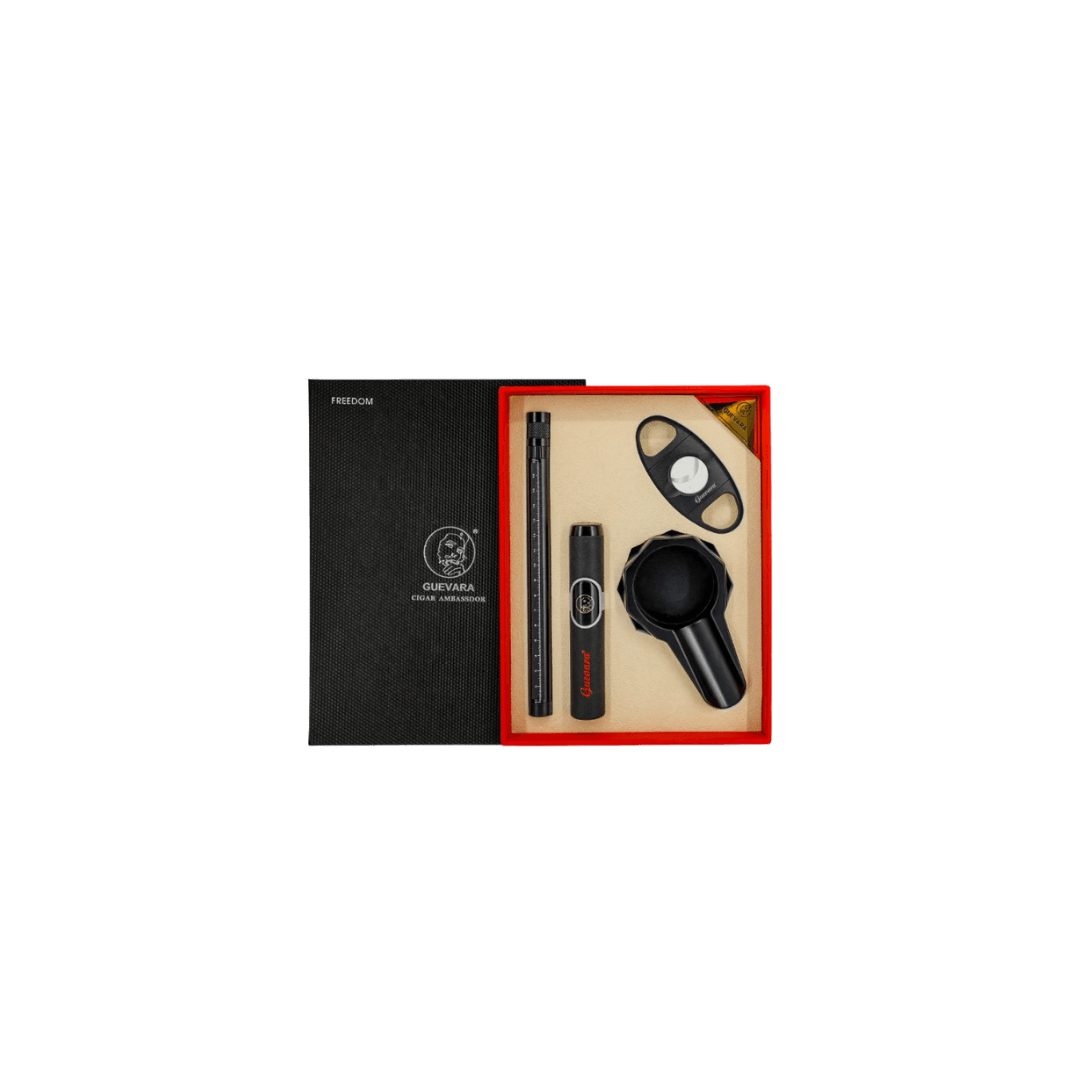 Vintage Single Jet Torch Lighter, Cutter and Ashtray